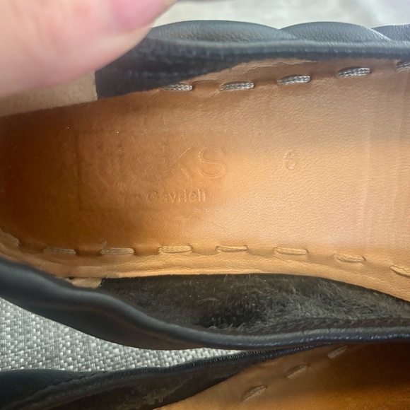 Tieks Women's Black Leather Flats - Picture 4 of 8